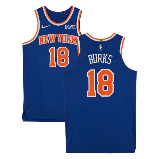 Alec Burks New York Knicks 18 Jersey