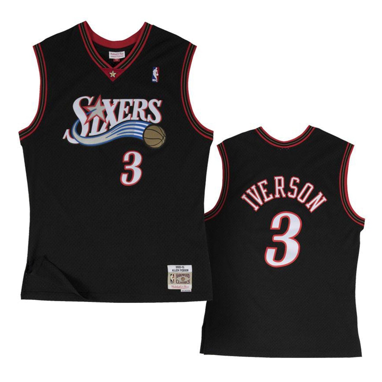 Allen Iverson Philadelphia Sixers 3 Retro Jersey