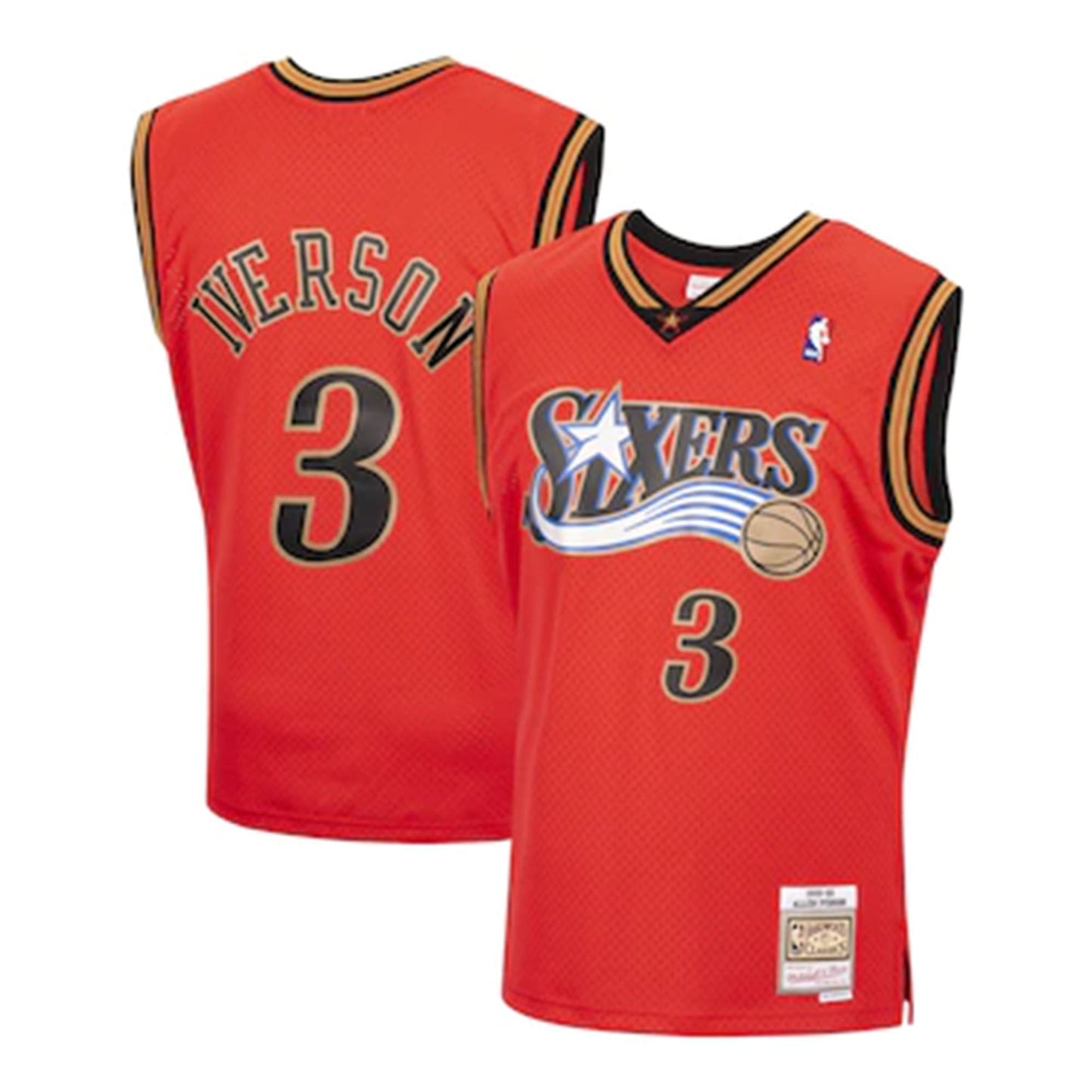 Allen Iverson Philadelphia Sixers 3 Retro Jersey