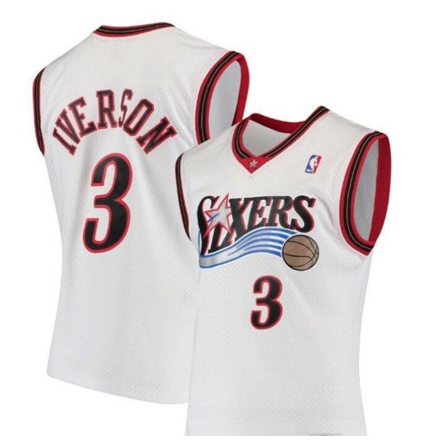 Allen Iverson Philadelphia Sixers 3 Retro Jersey
