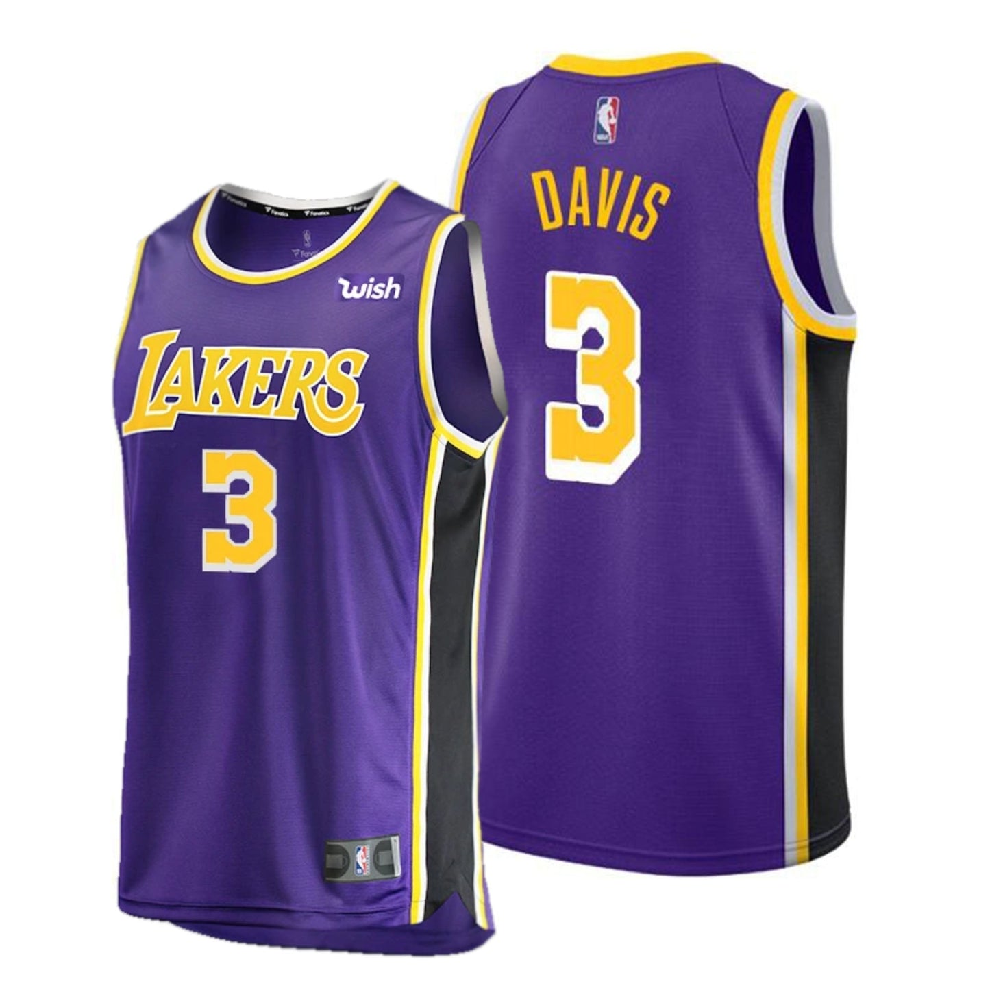 Basketball Anthony Davis Los Angeles Lakers 3 jersey