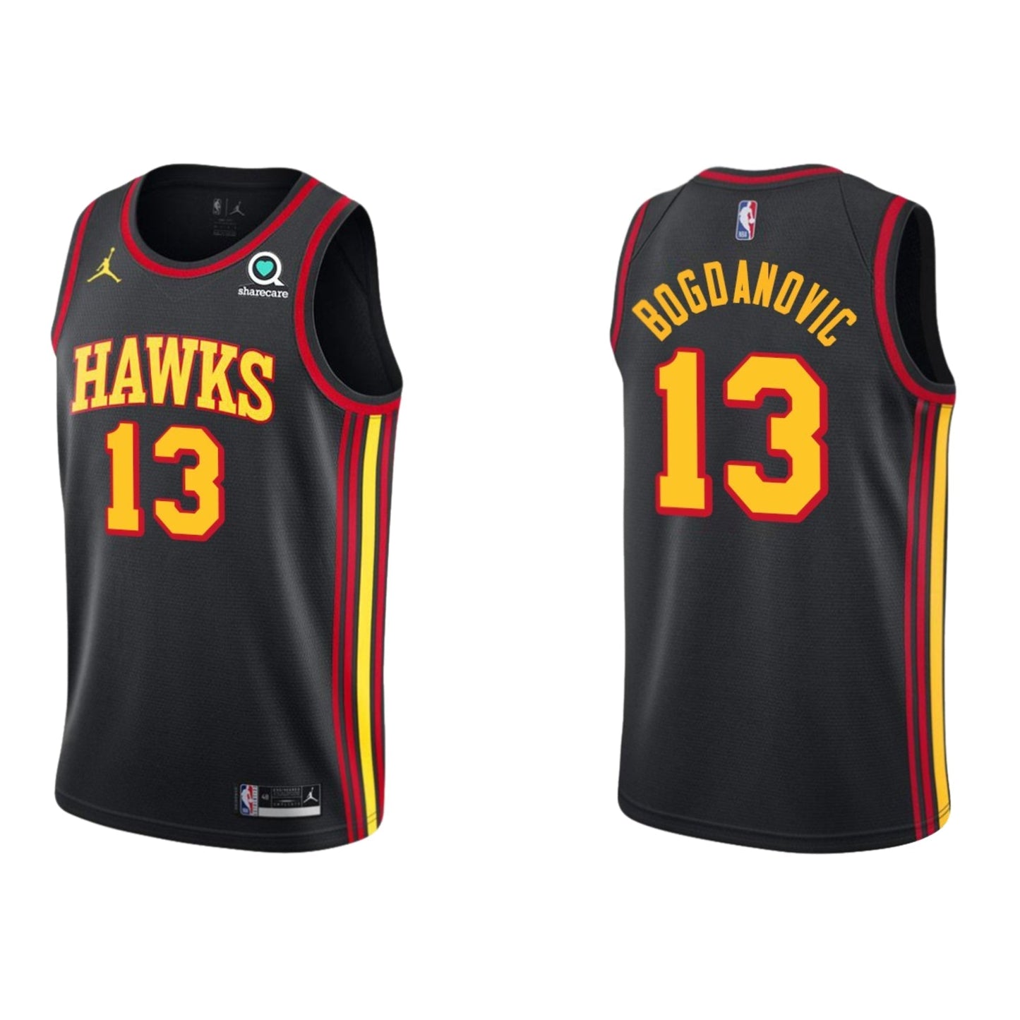 Basketball Bogdan Bogdanovic Atlanta Hawks 13 Jersey