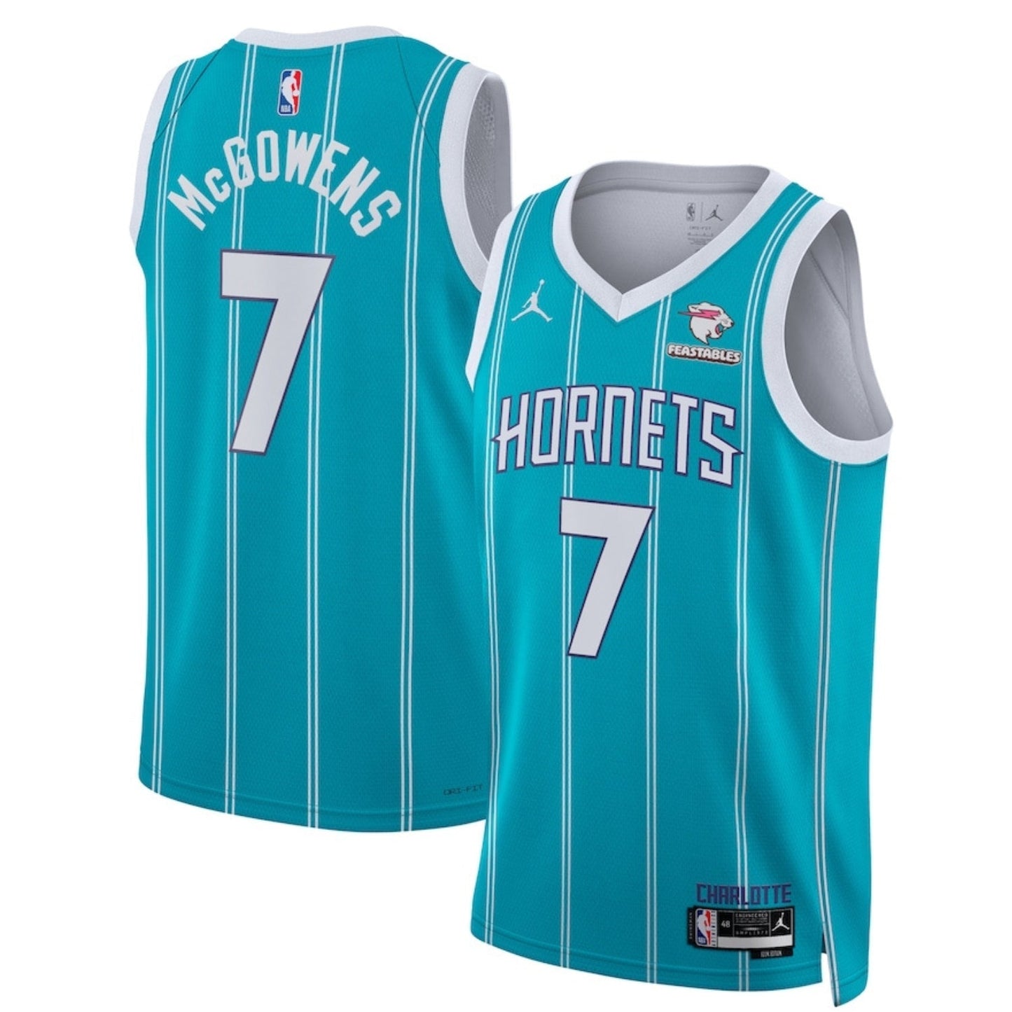 Basketball Bryce McGowens Charlotte Hornets 7 Jersey