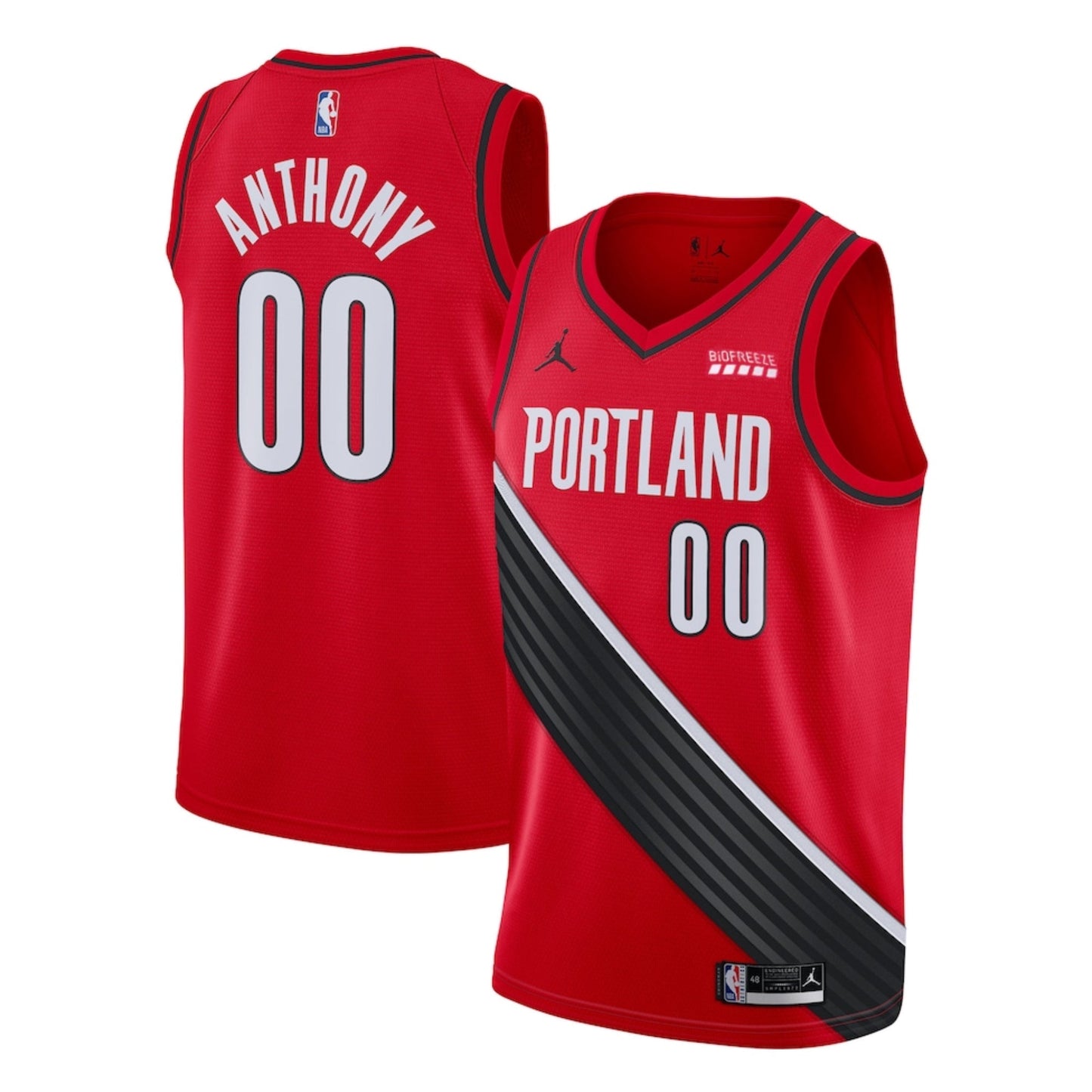 Basketball Carmelo Anthony Portland Blazers 00 Jersey