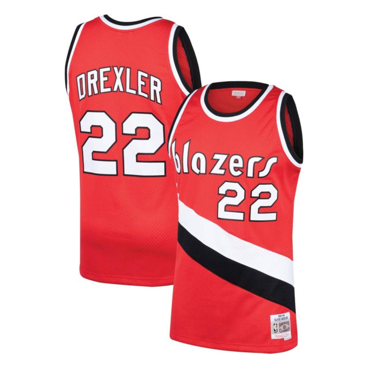 Clyde Drexler Portland Trailblazers 22 Retro Jersey