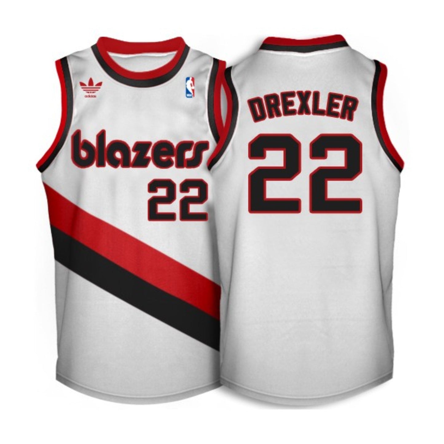 Clyde Drexler Portland Trailblazers 22 Retro Jersey