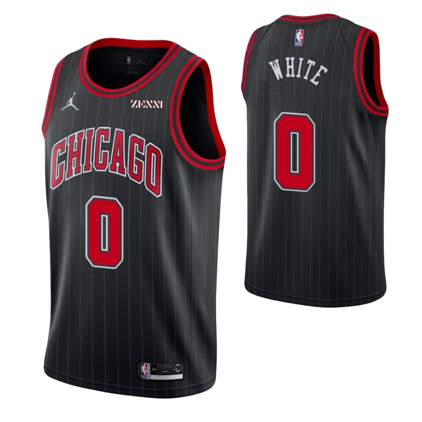 Coby White Chicago Bulls 0 Jersey
