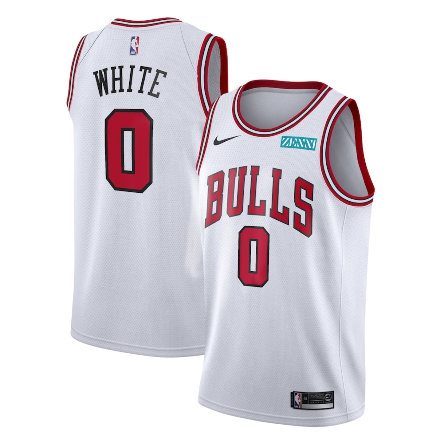 Basketball Coby White Chicago Bulls 0 Jersey