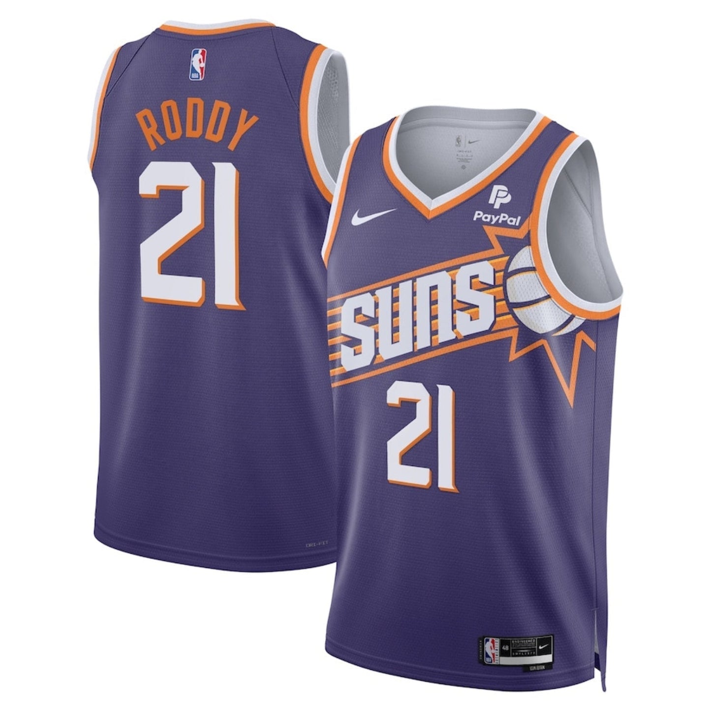 David Roddy Phoenix Suns 21 Jersey
