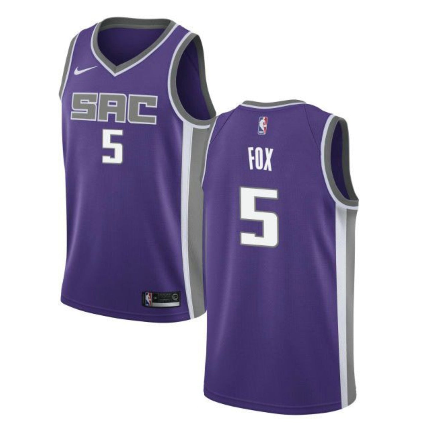 De'Aaron Fox Sacramento Kings 5 Jersey