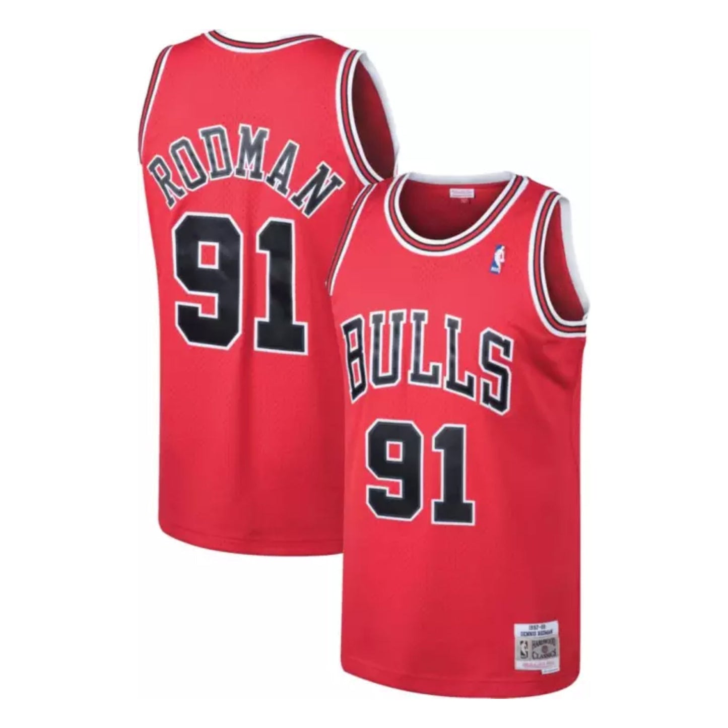 Dennis Rodman Chicago Bulls 91 Retro Jersey