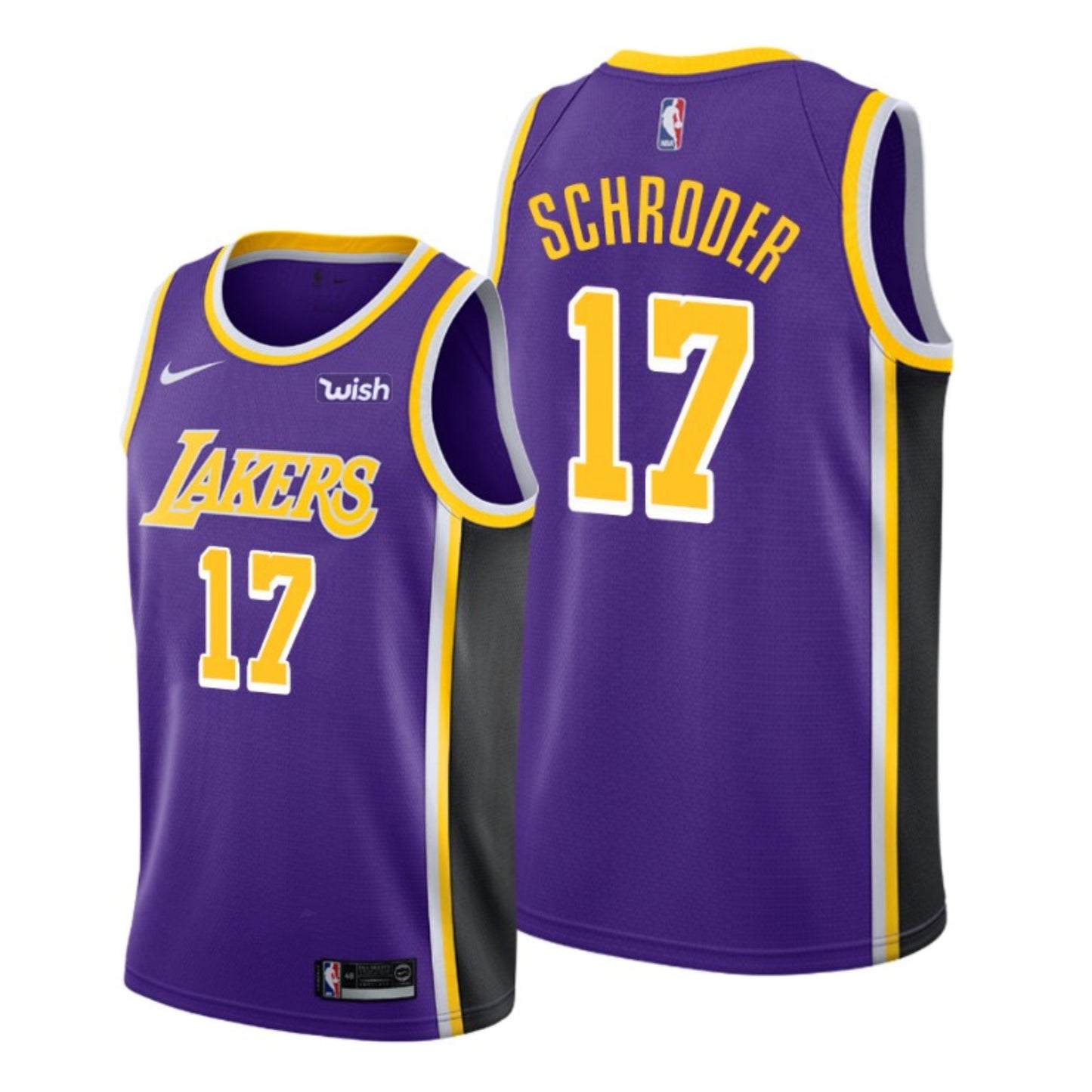 Basketball Dennis Schroder Los Angeles Lakers 17 Jersey