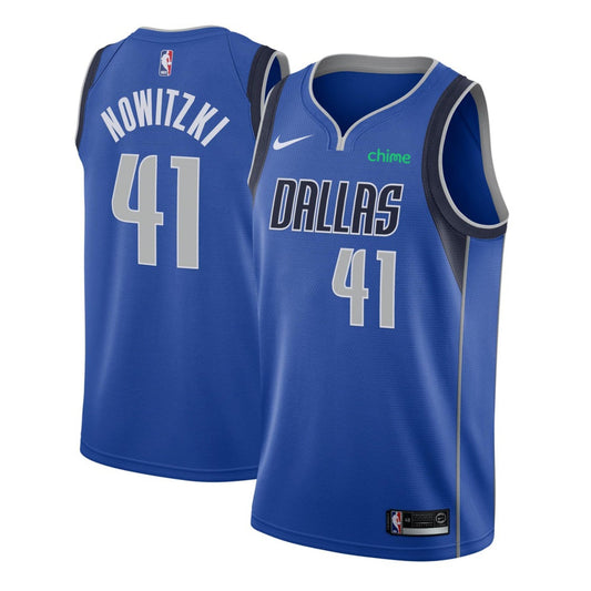 Basketball Dirk Nowitzki Dallas Mavericks 41 Retro Jersey