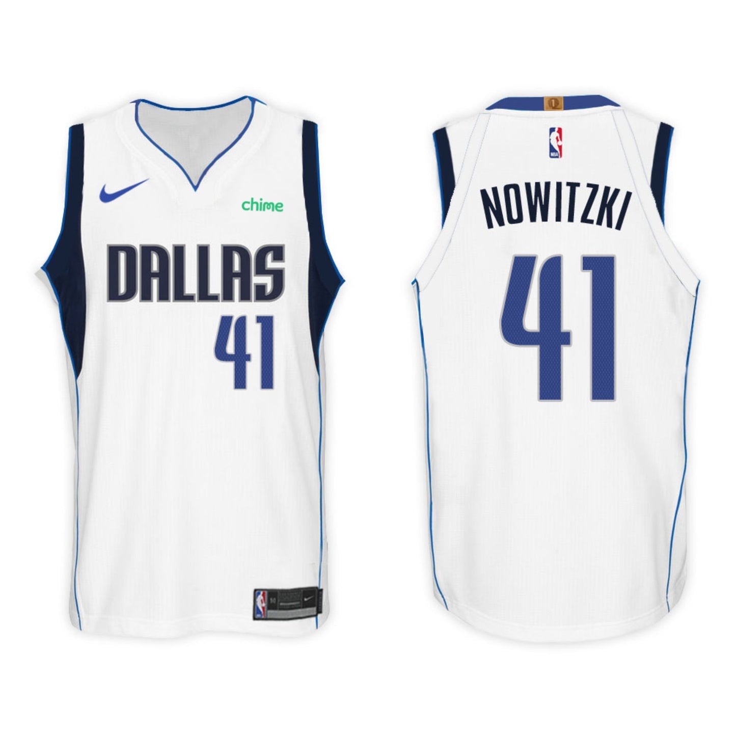 Basketball Dirk Nowitzki Dallas Mavericks 41 Retro Jersey