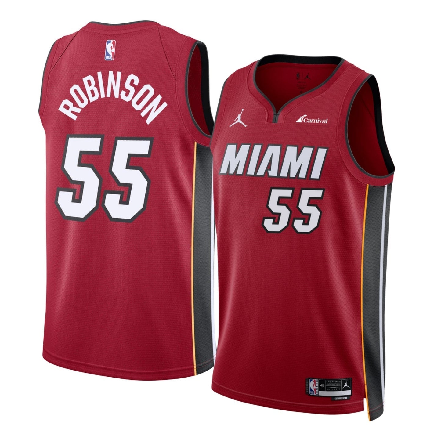 Basketball Duncan Robinson Miami Heat 55 Jersey