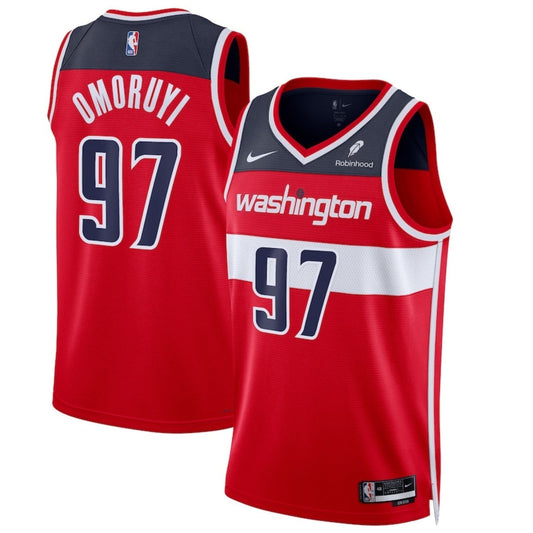 Eugene Omoruyi Washington Wizards 97 Jersey