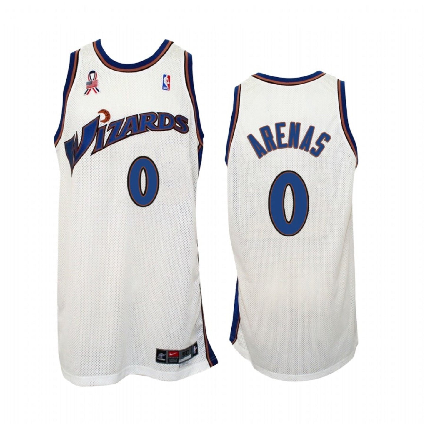 Gilbert Arenas Washington Wizards 0 Retro Jersey