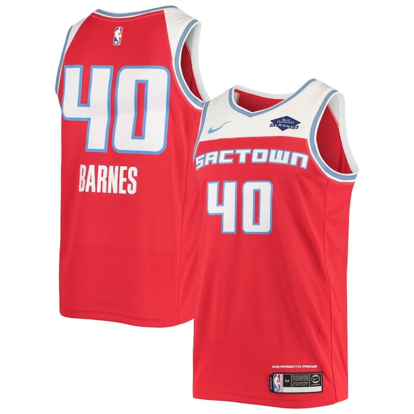 Basketball Harrison Barnes Sacramento Kings 40 Jersey
