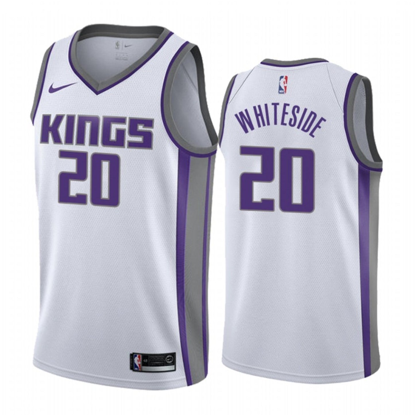 Hassan Whiteside Sacramento Kings 20 Jersey