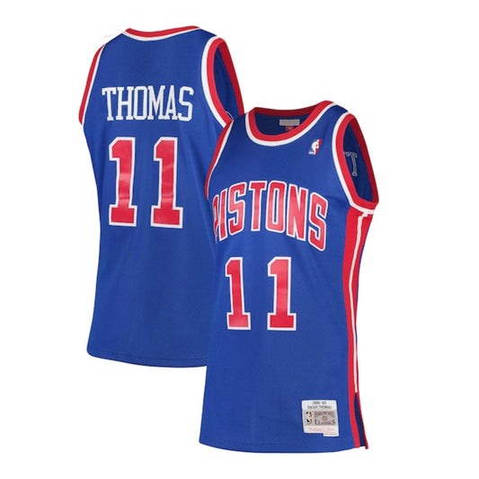 Basketball  Isiah Thomas Detroit Pistons 11 Retro Jersey