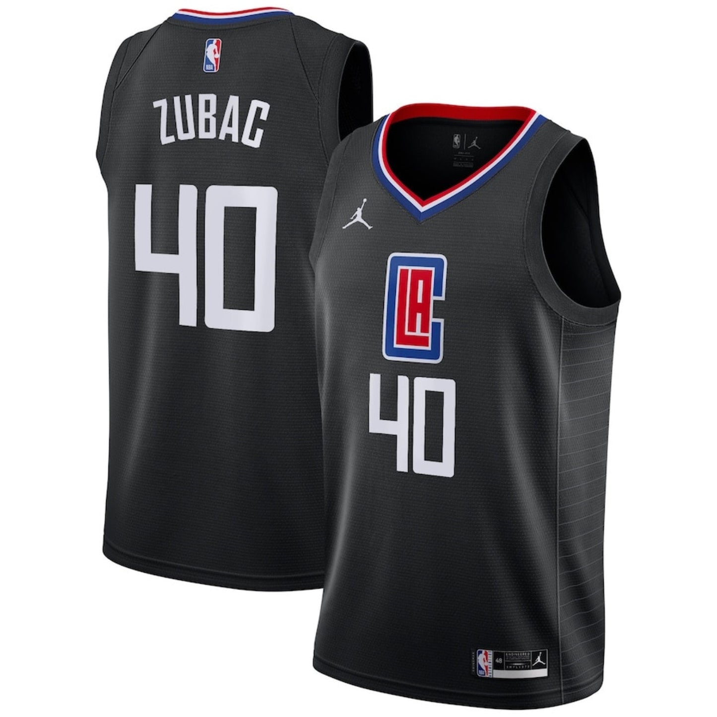 Ivica Zubac Los Angeles Clippers 40 Jersey