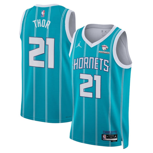 JT Thor Charlotte Hornets 21 Jersey
