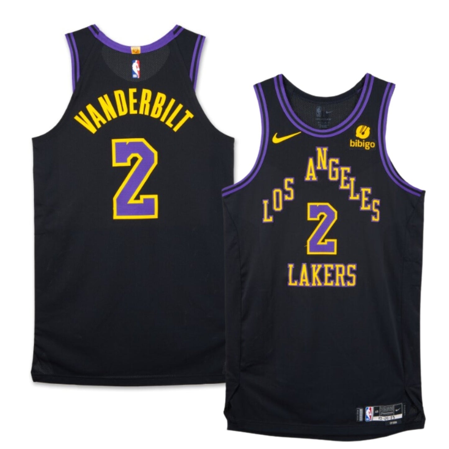 Basketball Jarred Vanderbilt Los Angeles Lakers 2 Jersey