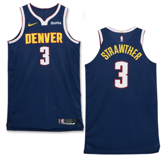 Basketball Julian Strawther Denver Nuggets 3 Jersey