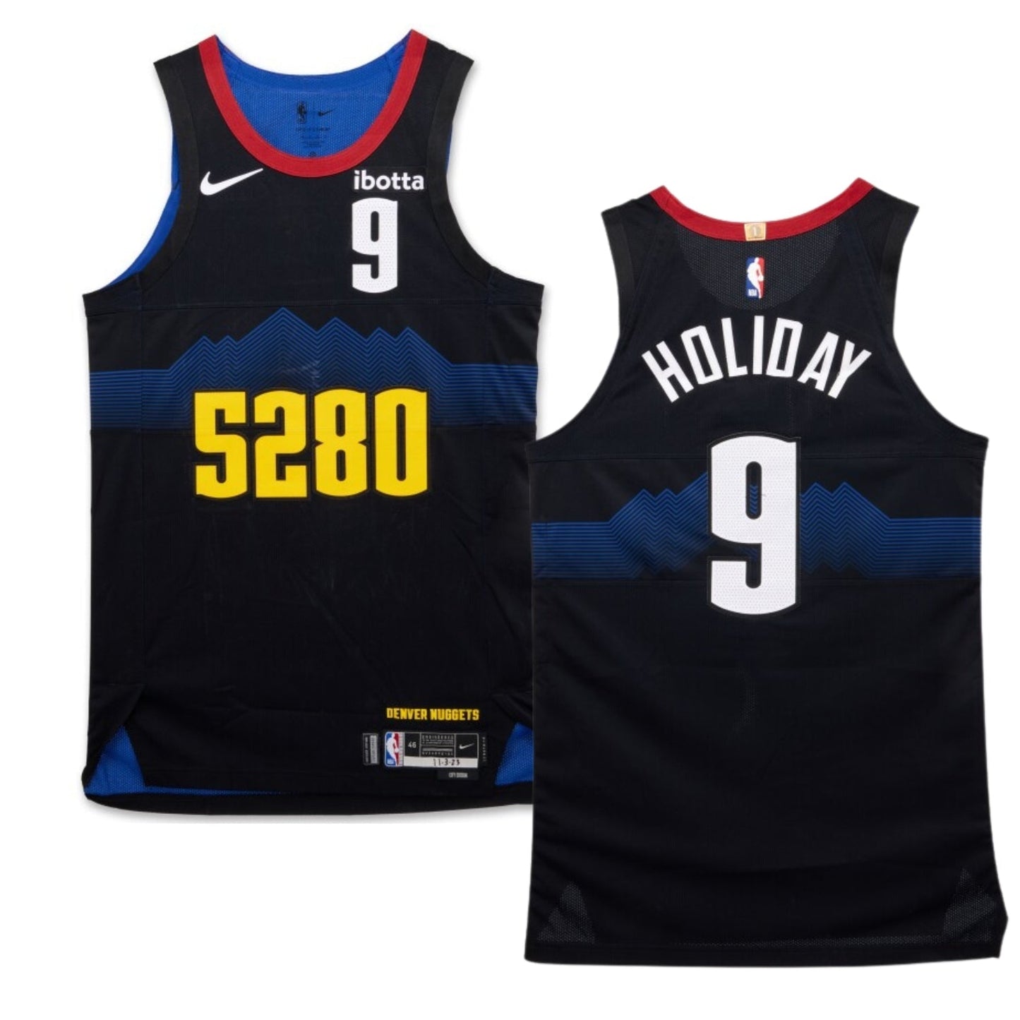 Basketball Justin Holiday Denver Nuggets 9 Jersey