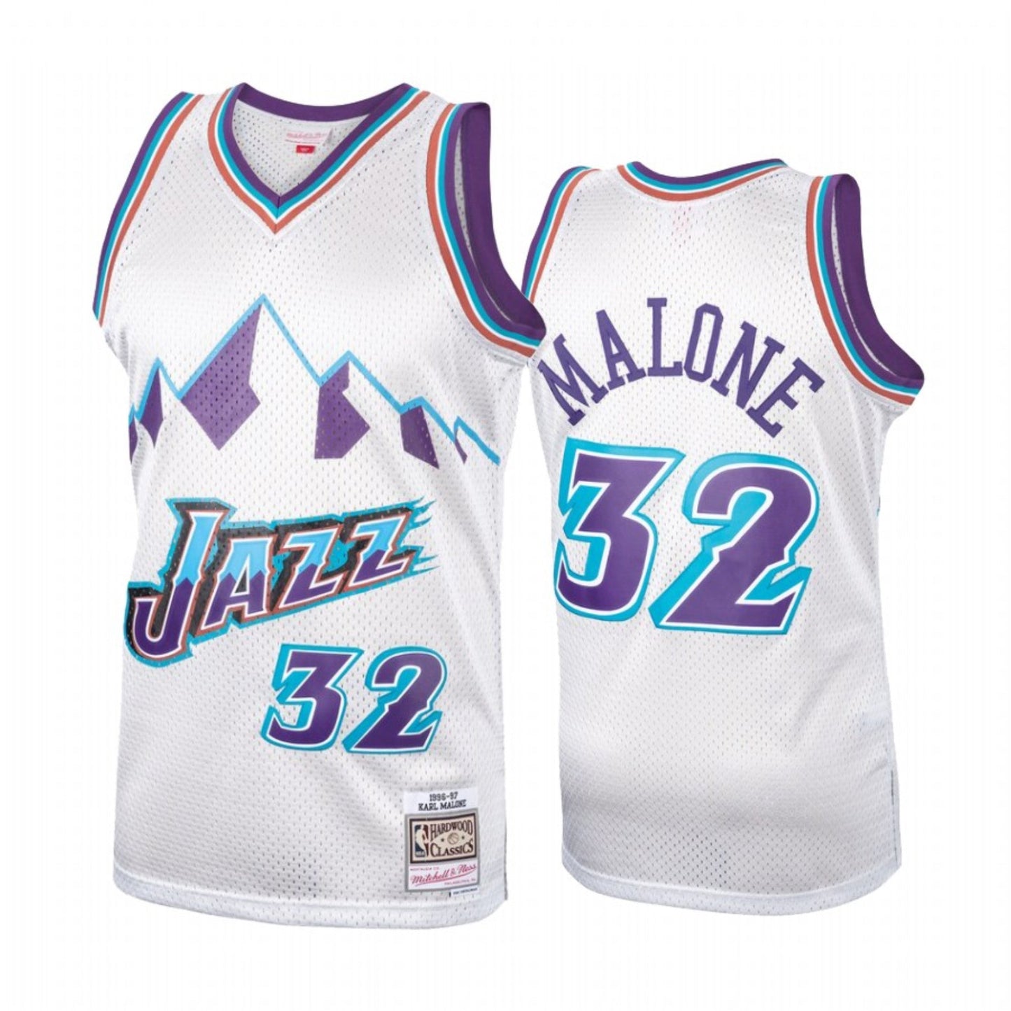Basketball Karl Malone Utah Jazz 32 Retro Jersey