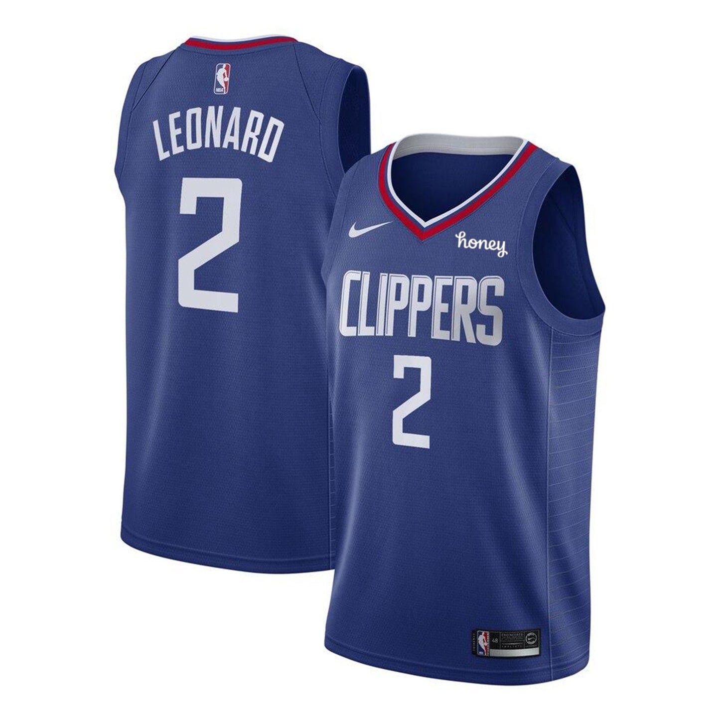 Basketball Kawhi Leonard Los Angeles Clippers 2 Jersey