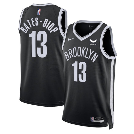 Basketball Keita Bates-Diop Brooklyn Nets 13 Jersey