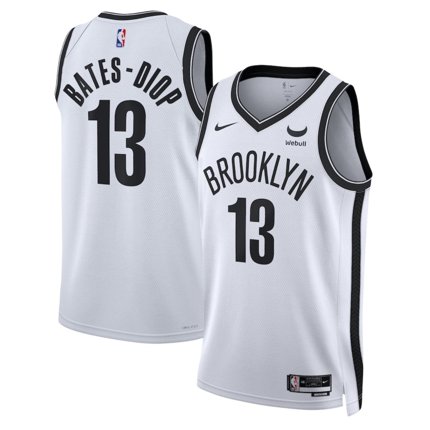 Keita Bates-Diop Brooklyn Nets 13 Jersey