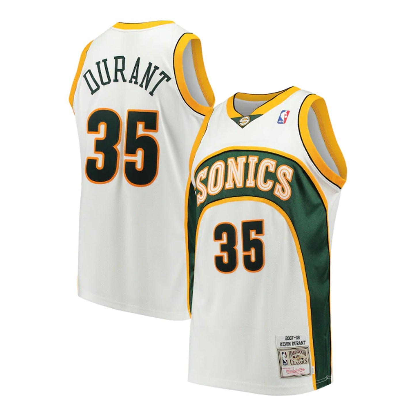 Basketball Kevin Durant Seattle Super Sonics 35 - 2007-08 Jersey