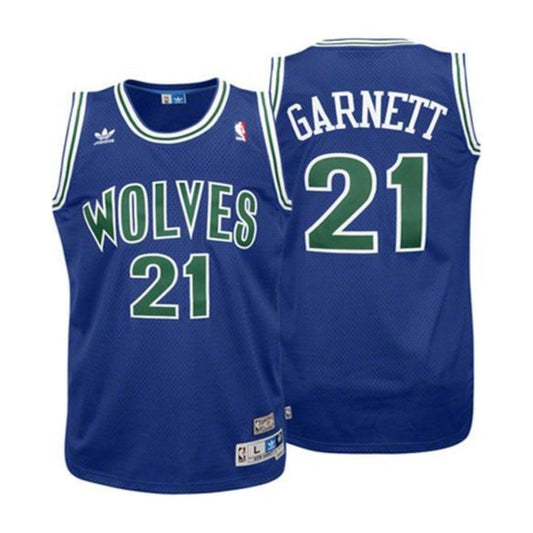 Kevin Garnett Minnesota Timberwolves 21 Retro Jersey