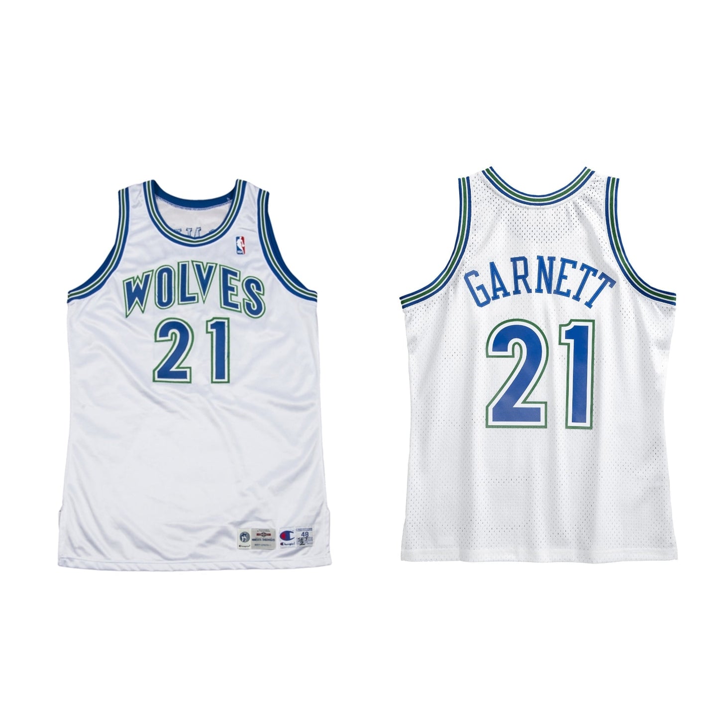 Kevin Garnett Minnesota Timberwolves 21 Retro Jersey