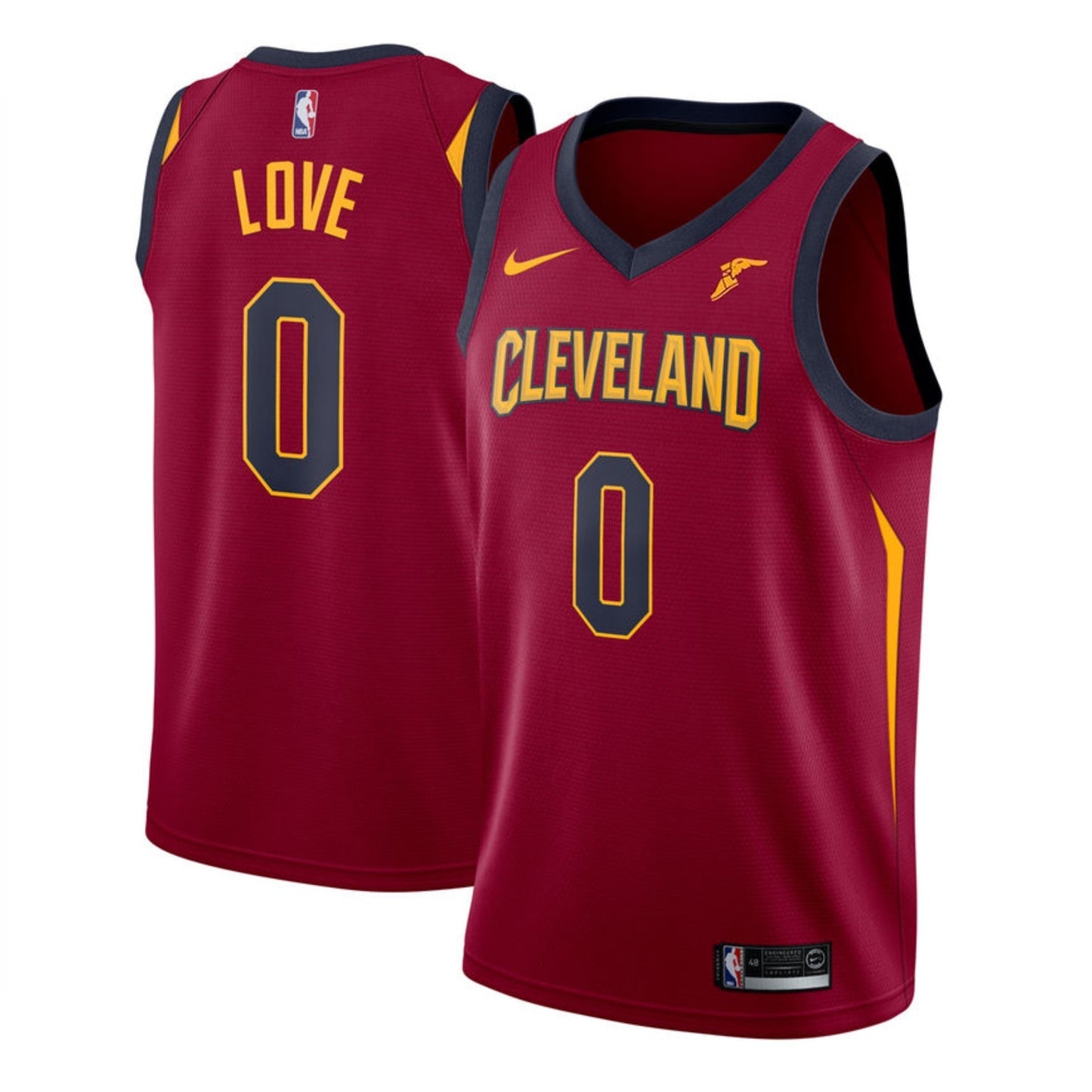 Kevin Love Cleveland Cavaliers 0 Jersey