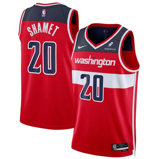Basketball Landry Shamet Washington Wizards 20 Jersey
