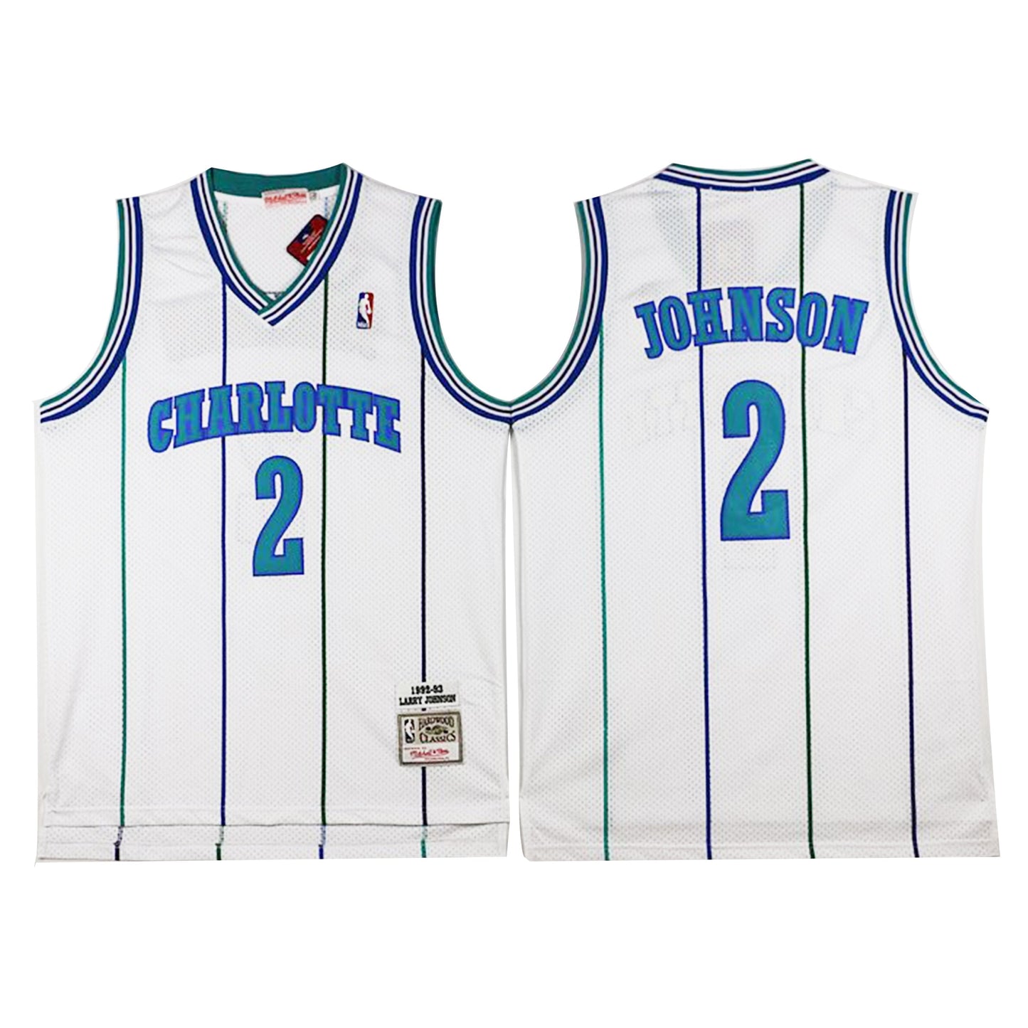 Larry Johnson Charlotte Hornets 2 Jersey