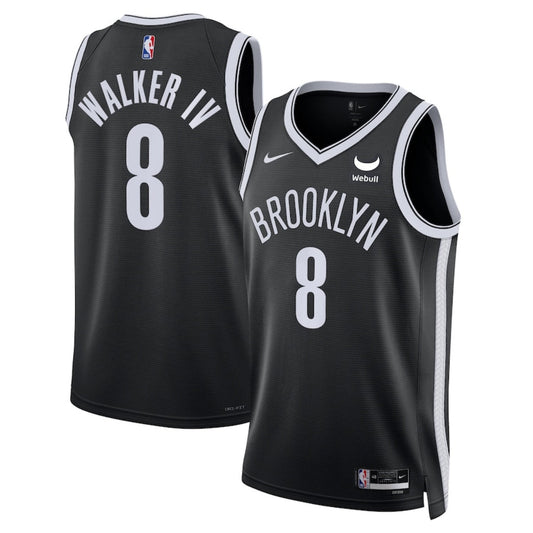 Lonnie Walker IV Brooklyn Nets 8 Jersey