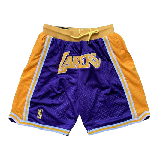 Basketball Los Angeles Lakers Retro Shorts