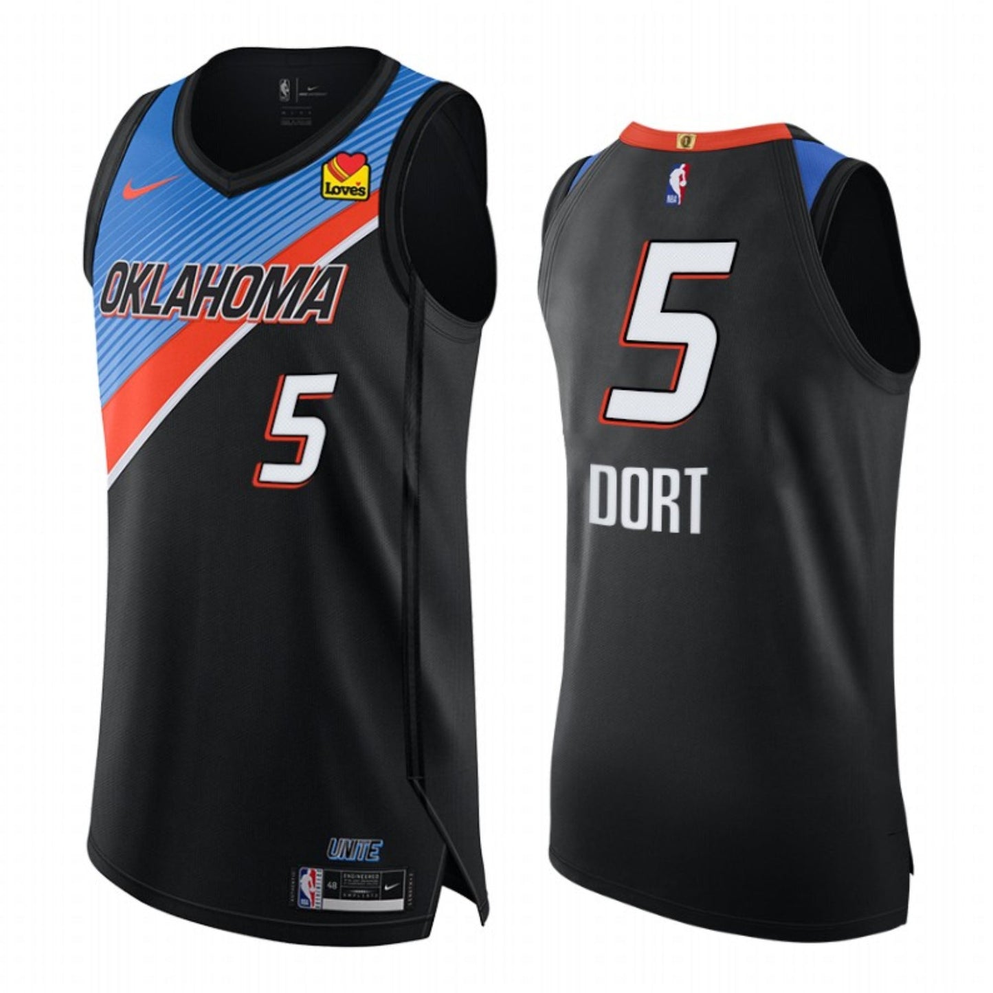 Basketball Luguentz Dort Oklahoma Thunder 5 Jersey