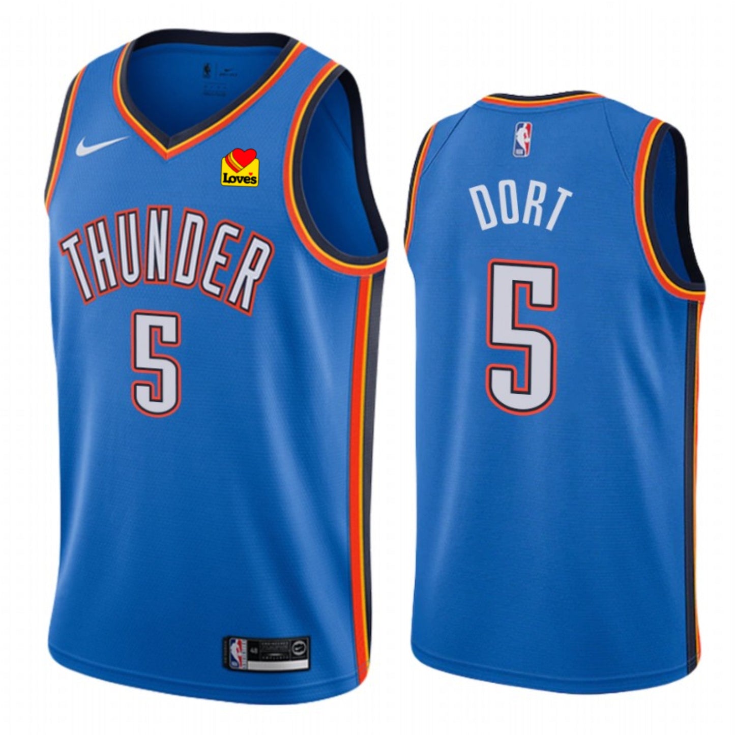 Luguentz Dort Oklahoma Thunder 5 Jersey