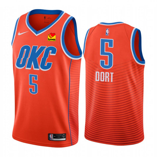 Luguentz Dort Oklahoma Thunder 5 Jersey