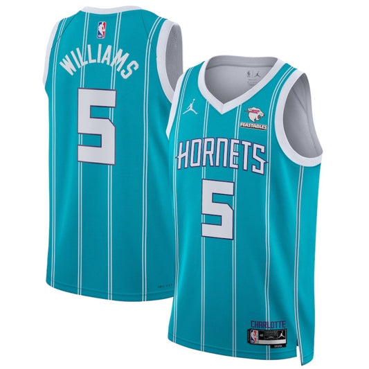 Mark Williams Charlotte Hornets 5 Jersey