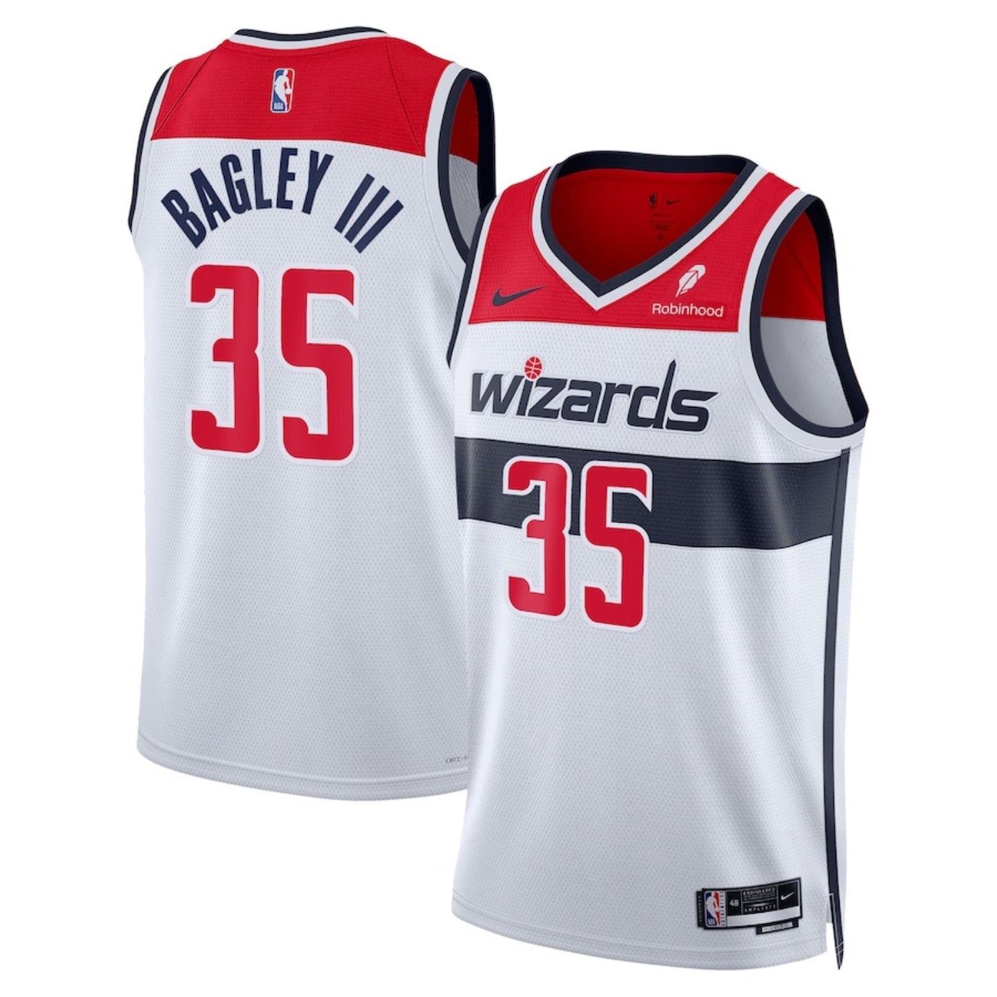 Marvin Bagley III Washington Wizards 35 Jersey