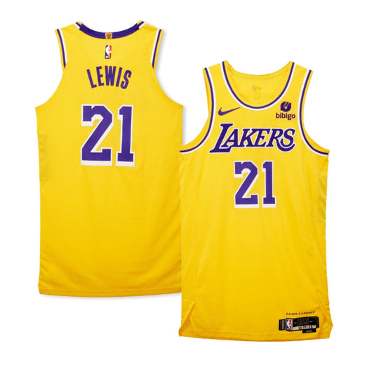 Basketball Maxwell Lewis Los Angeles Lakers 21 Jersey