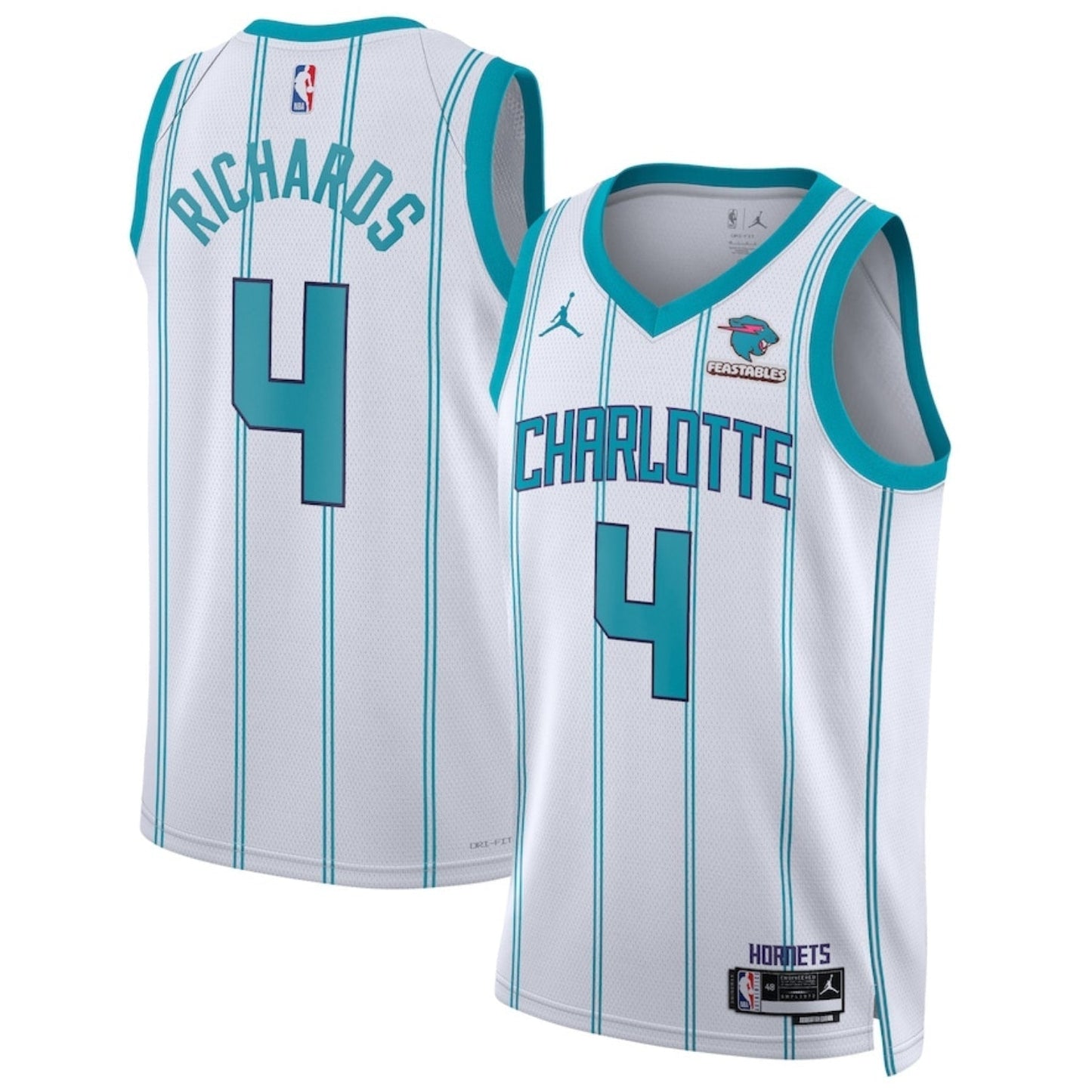 Nick Richards Charlotte Hornets 4 Jersey