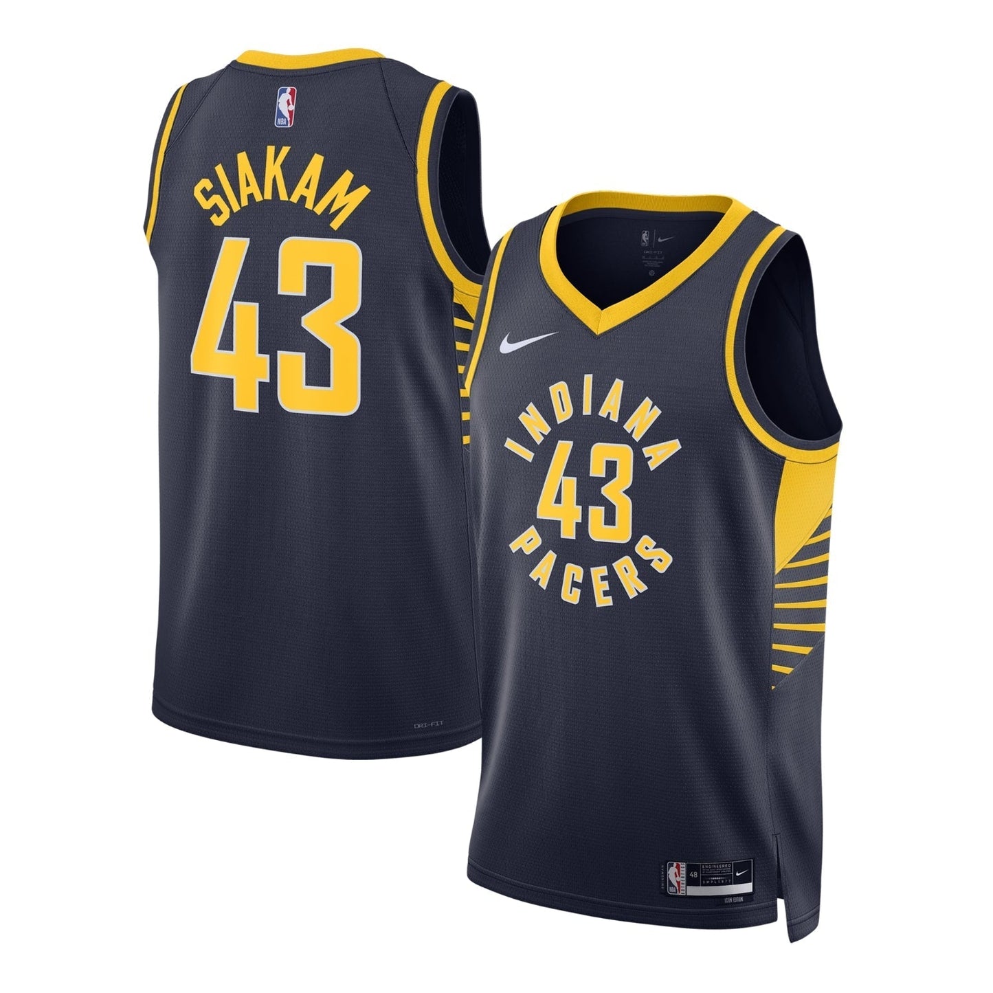 Pascal Siakam Indiana Pacers 43 Jersey