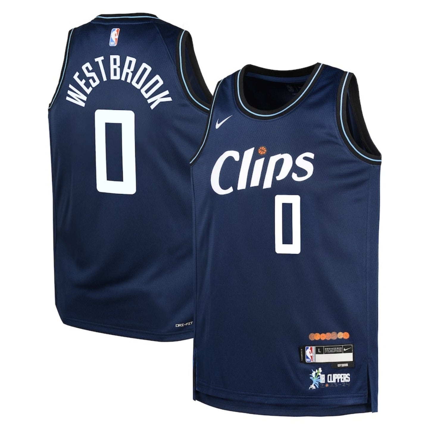 Russell Westbrook Los Angeles Clippers 0 Jersey